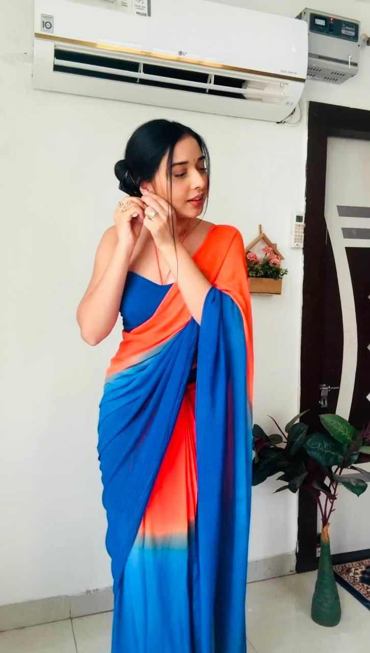 YNF GEORGETTE RDM MODELING WHOLESALE SAREES MANUFACTURER